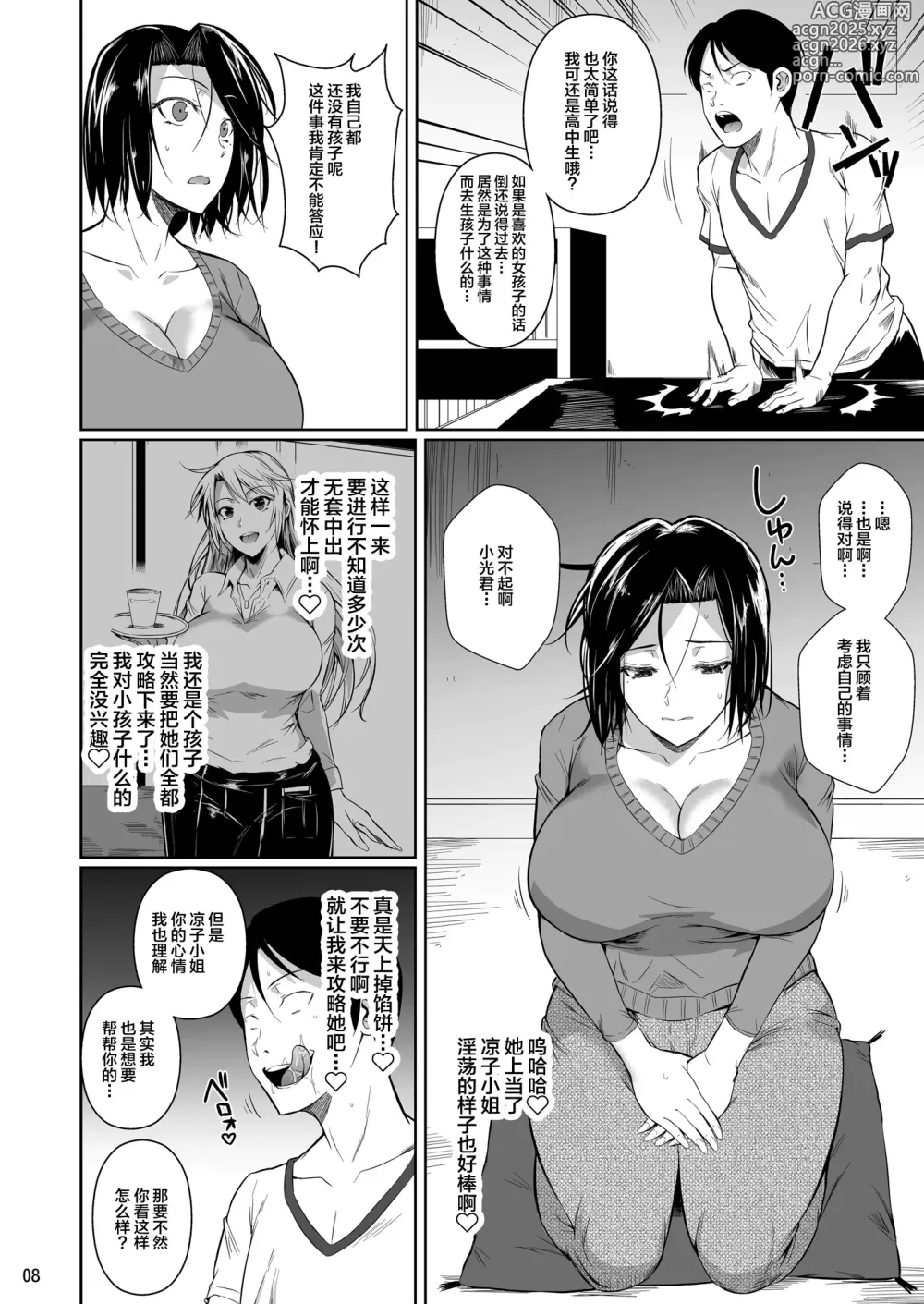 Page 9 of doujinshi Shoutengai no Ana Zuma-tachi (decensored)