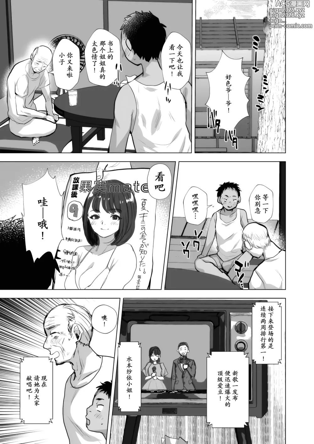 Page 2 of doujinshi Ero Jii-chan ga Bishoujo ni TS shitara