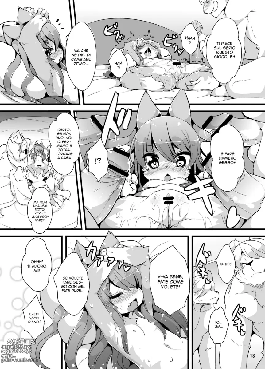 Page 13 of doujinshi Selfie da Animali
