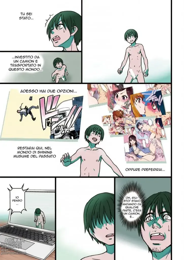 Page 27 of manga BACK TO THE SHINING