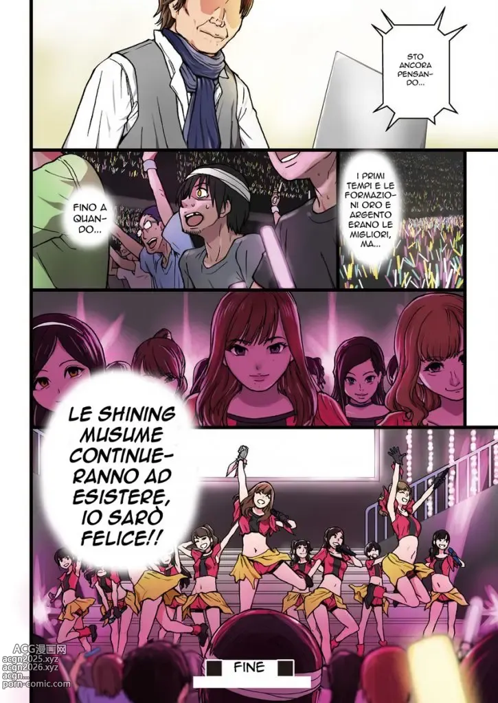 Page 28 of manga BACK TO THE SHINING