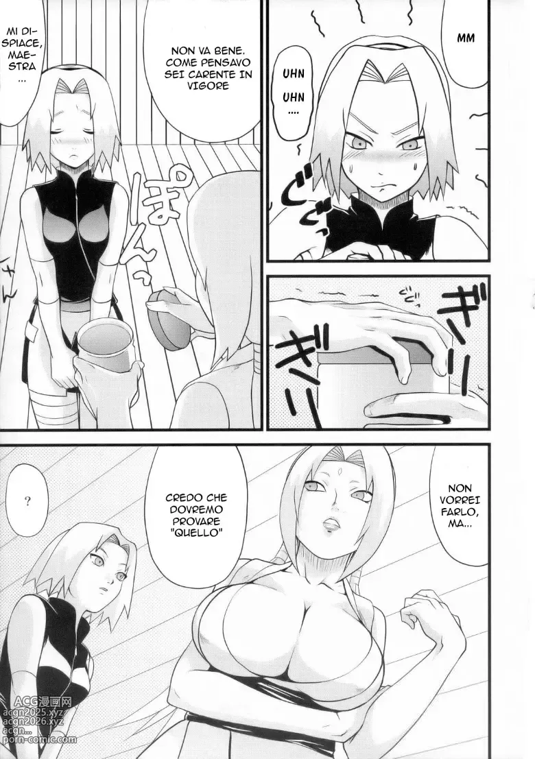 Page 6 of doujinshi Allenamento di Sakura