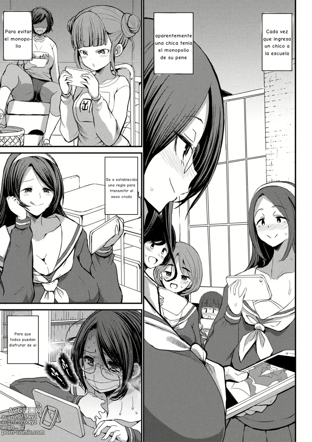 Page 18 of manga Fui Transferido a una Escuela de Chicas pero Todas son Putas