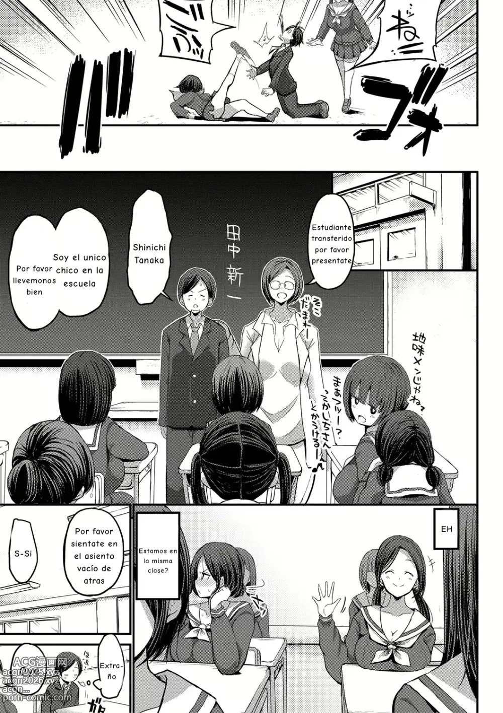 Page 8 of manga Fui Transferido a una Escuela de Chicas pero Todas son Putas