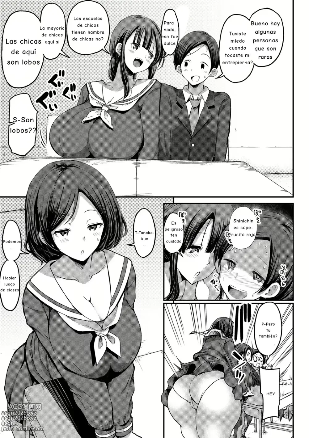 Page 10 of manga Fui Transferido a una Escuela de Chicas pero Todas son Putas