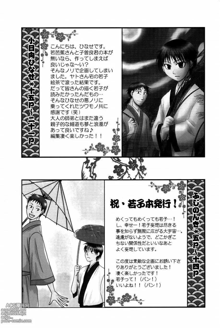 Page 3 of doujinshi 若子日記