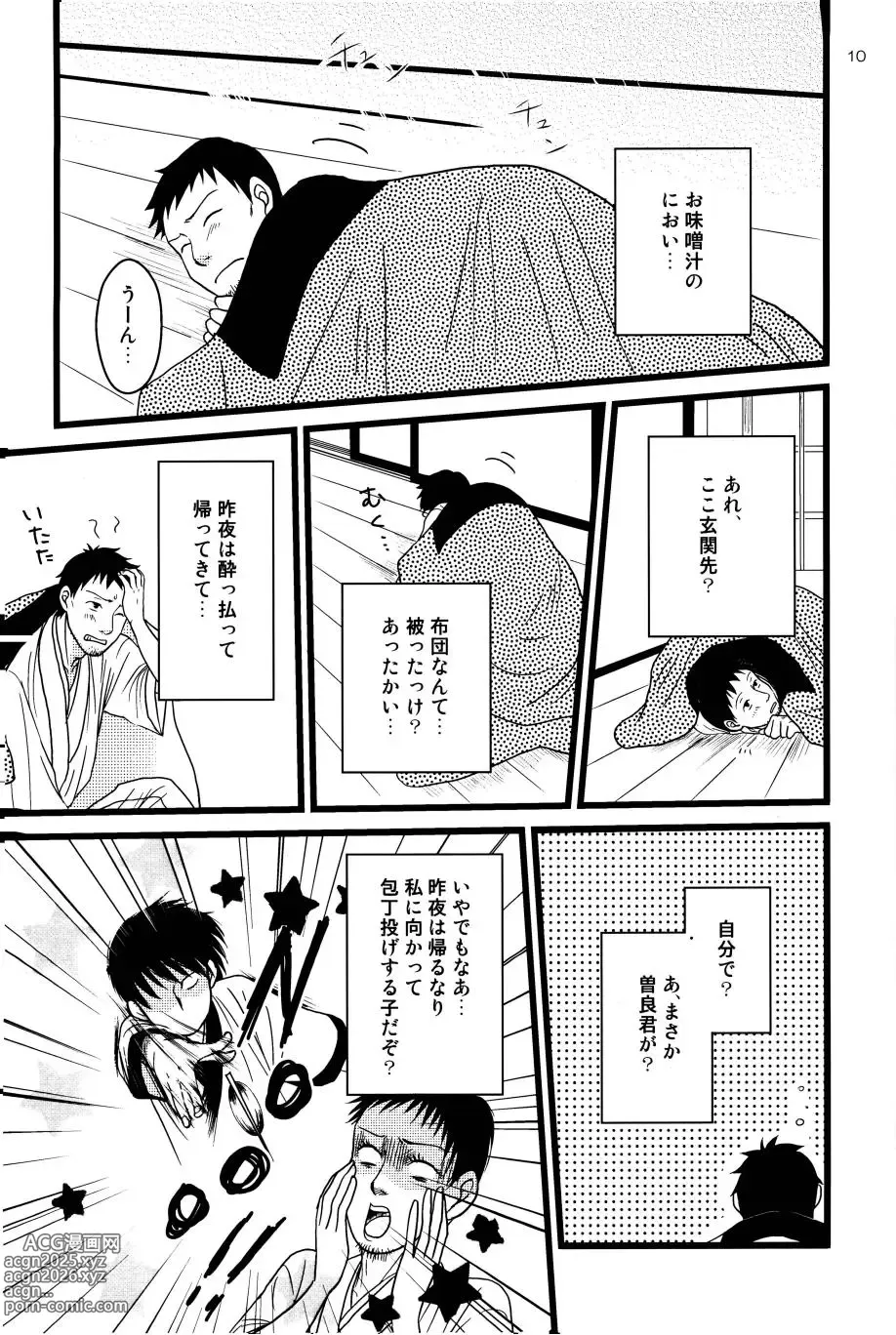 Page 9 of doujinshi 若子日記