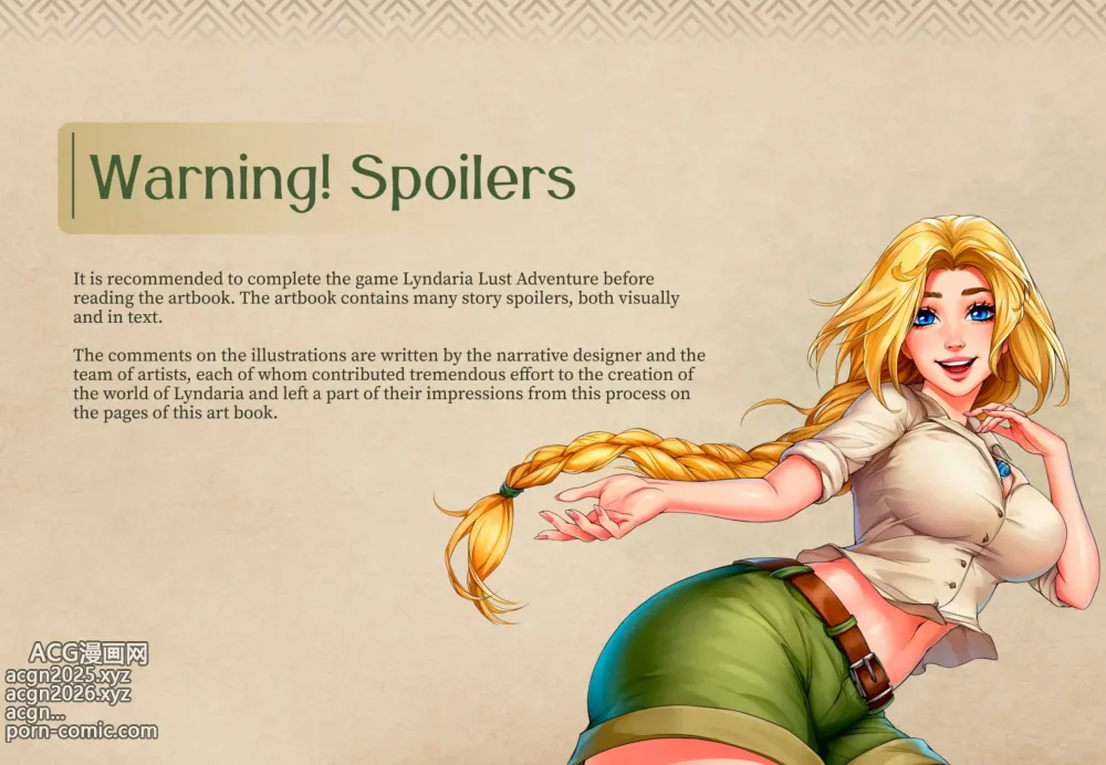 Page 5 of imageset Lyndaria Lust Adventure Digital Artbook English