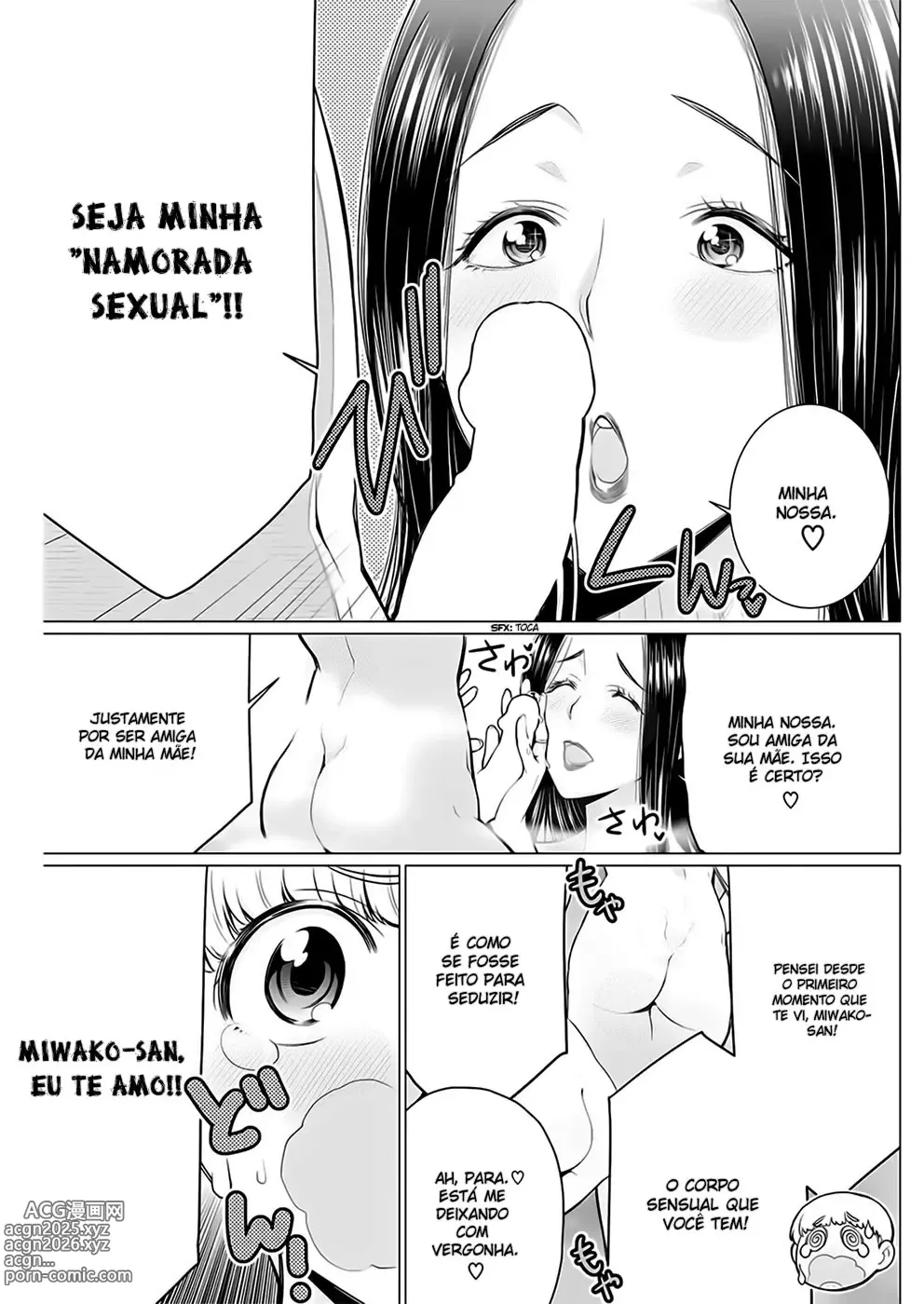 Page 7 of manga Dokidoki♡No Balcão da Casa de Banho Pública