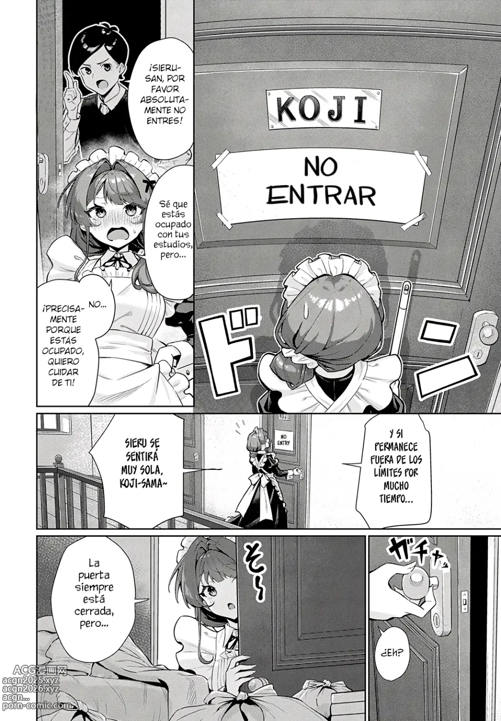 Page 2 of manga ¡No puedo dejar sola a Sieru-san!