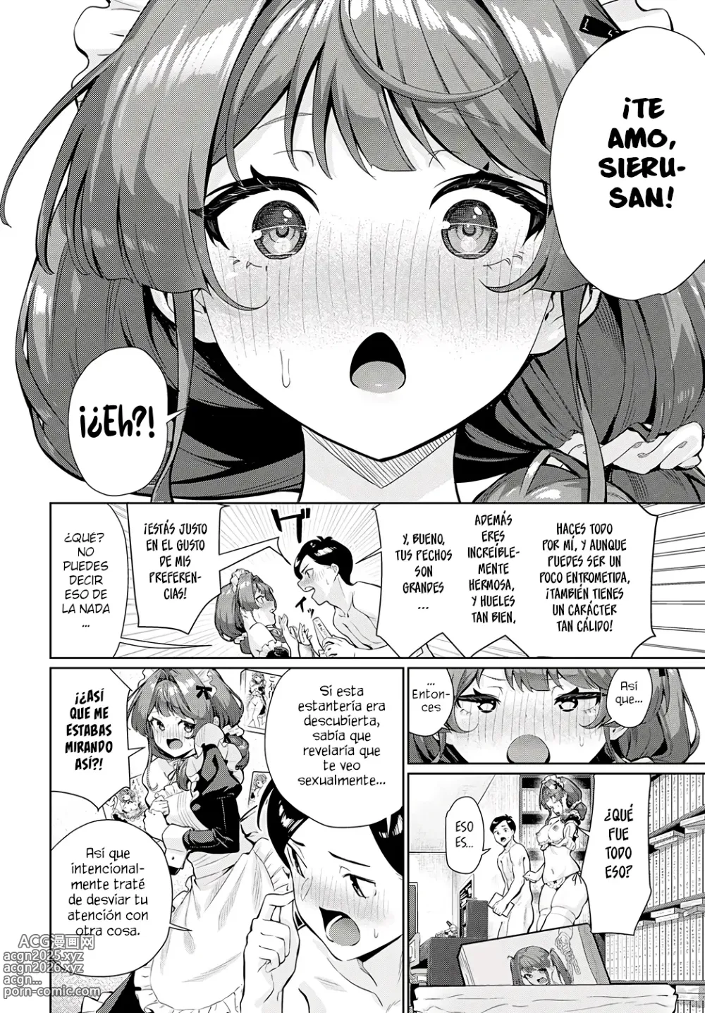 Page 18 of manga ¡No puedo dejar sola a Sieru-san!