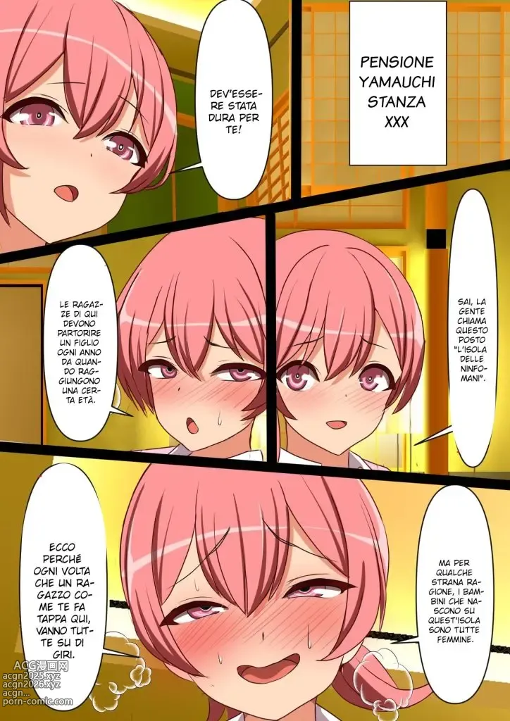 Page 29 of doujinshi L' Isola delle Ninfomani