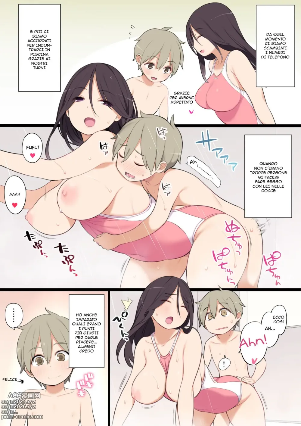 Page 30 of doujinshi La Piscina è Fredda Sorellona