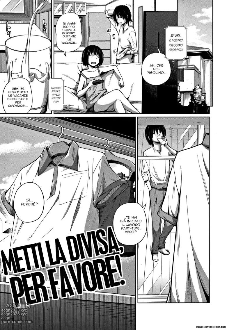 Page 1 of manga Mettiti la Divisa per Favore!