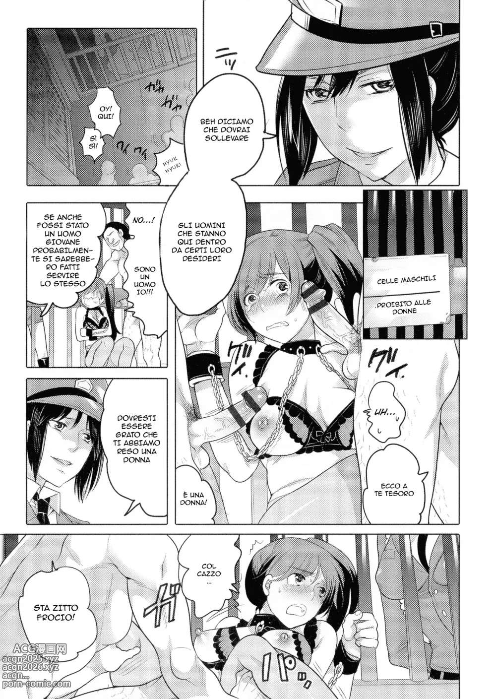 Page 5 of manga Diventare una Prigioniera