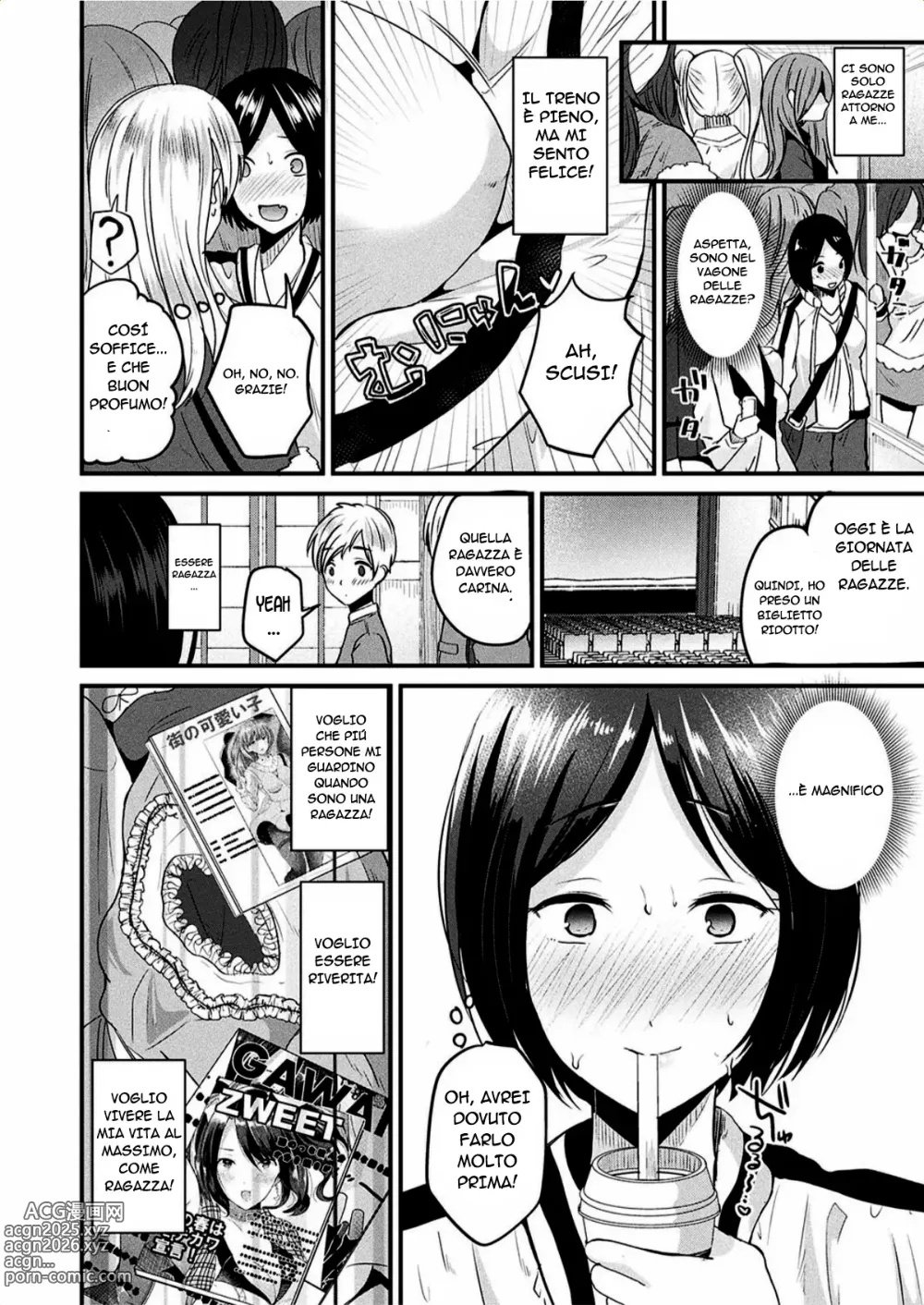 Page 4 of manga Quando piove, mi trasformo in una ragazza e ti aspetto