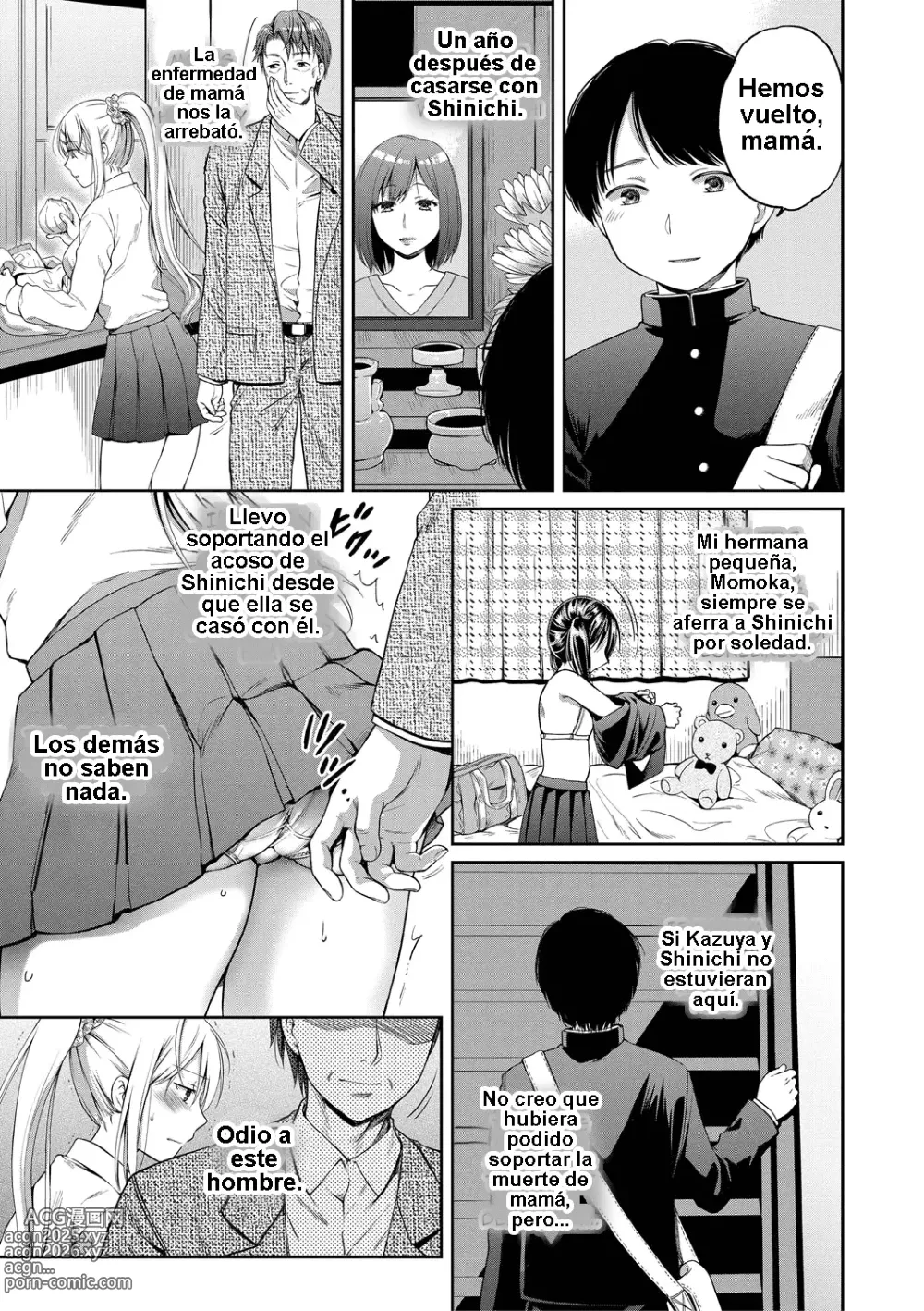 Page 5 of manga Nisemono Kazoku - Gifu ni Ochite Iku Musume Cap. 1-3