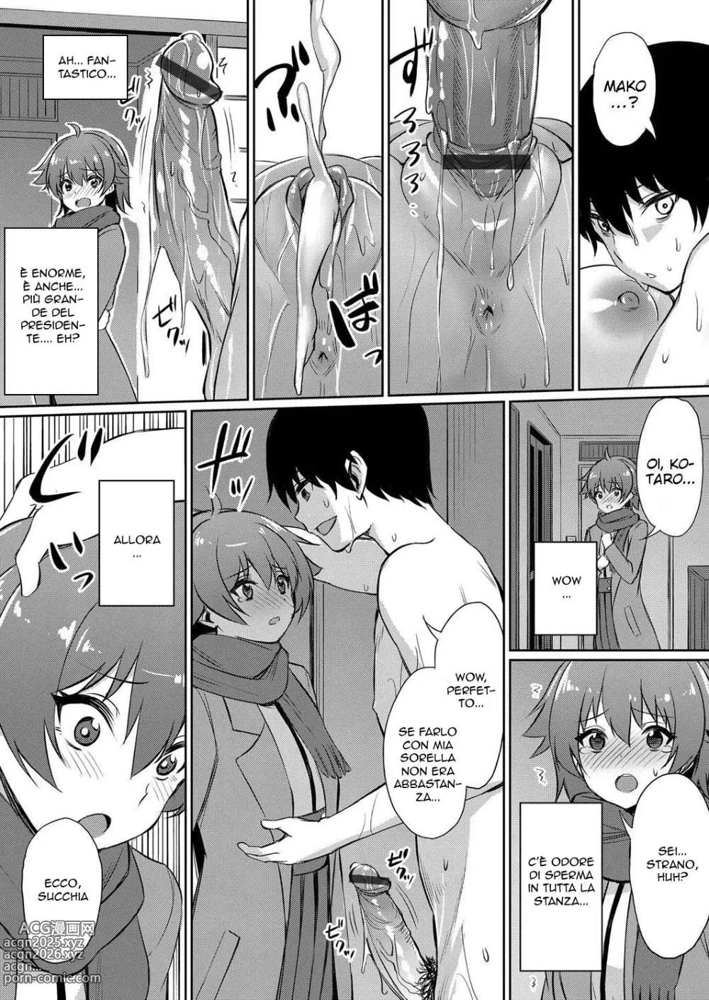 Page 69 of manga La Strana Relazione con Mia Sorella