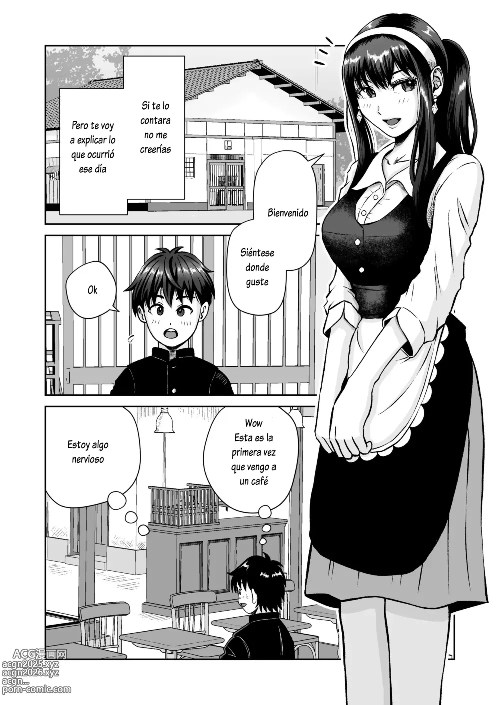 Page 4 of manga Osananajimi to Hajimete no H na Cafe Masaka no NTR!?