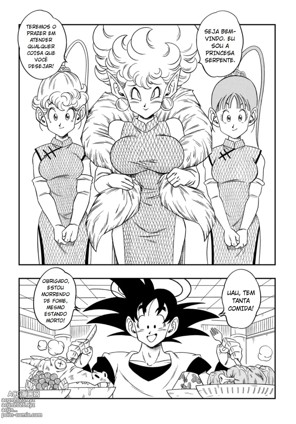 Page 4 of doujinshi Dragon Ball - A Hospitalidade da Princesa Serpente