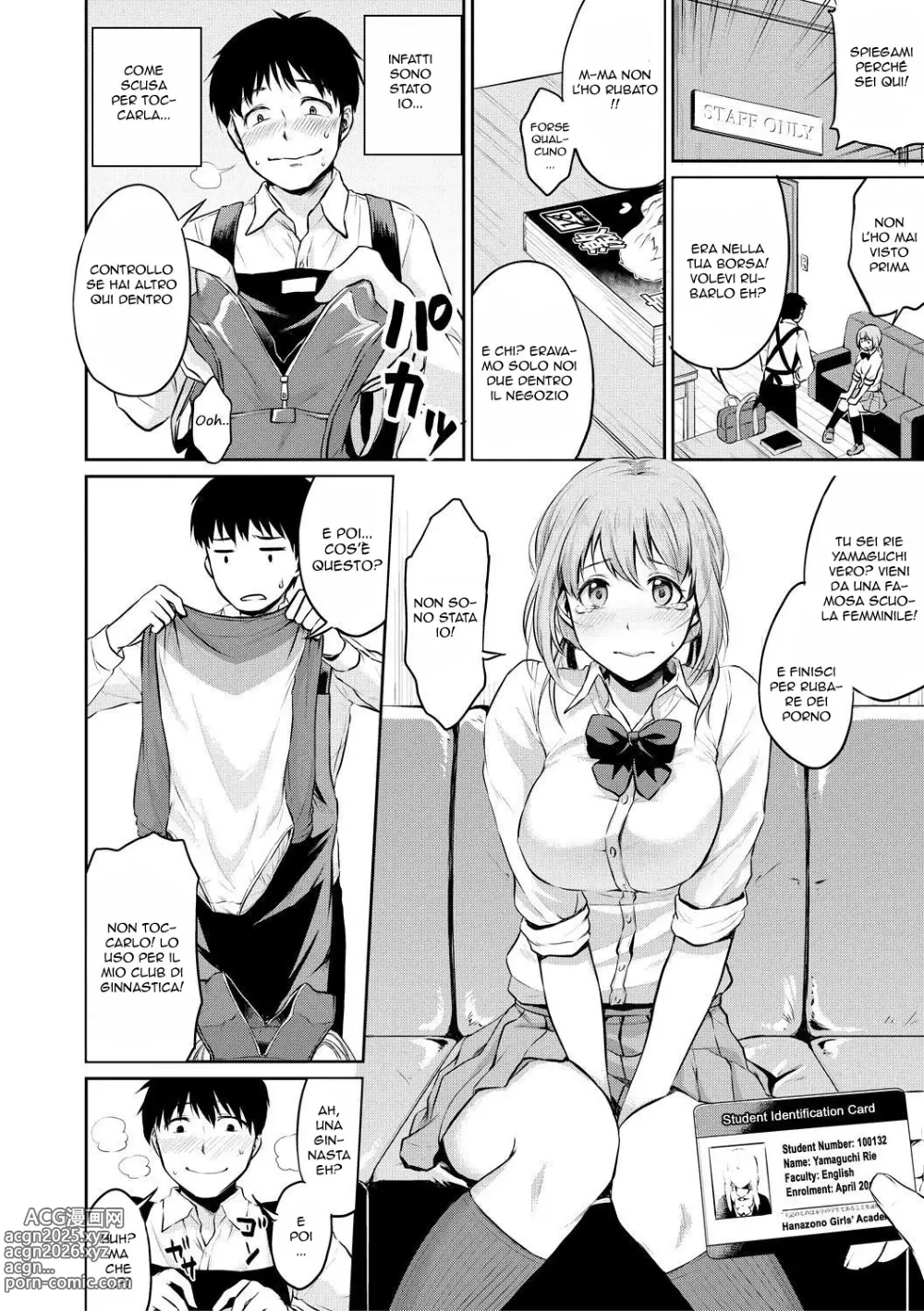 Page 2 of manga La Ginnasta