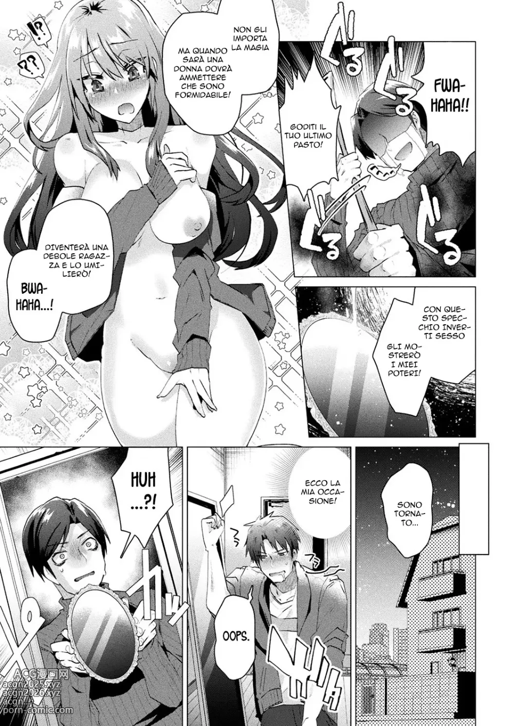 Page 3 of manga Diventare una Ragazza