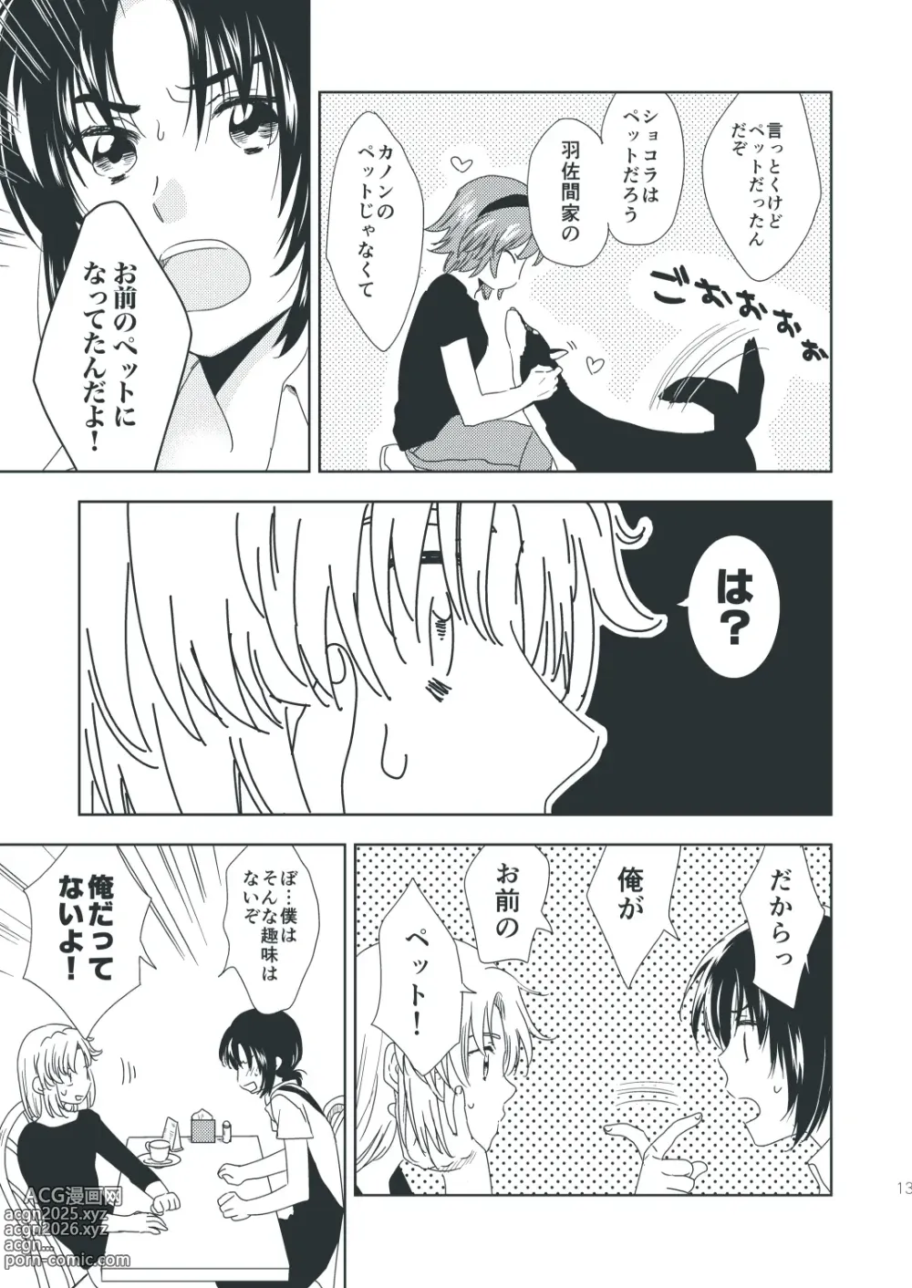 Page 12 of doujinshi Chocolat Dream