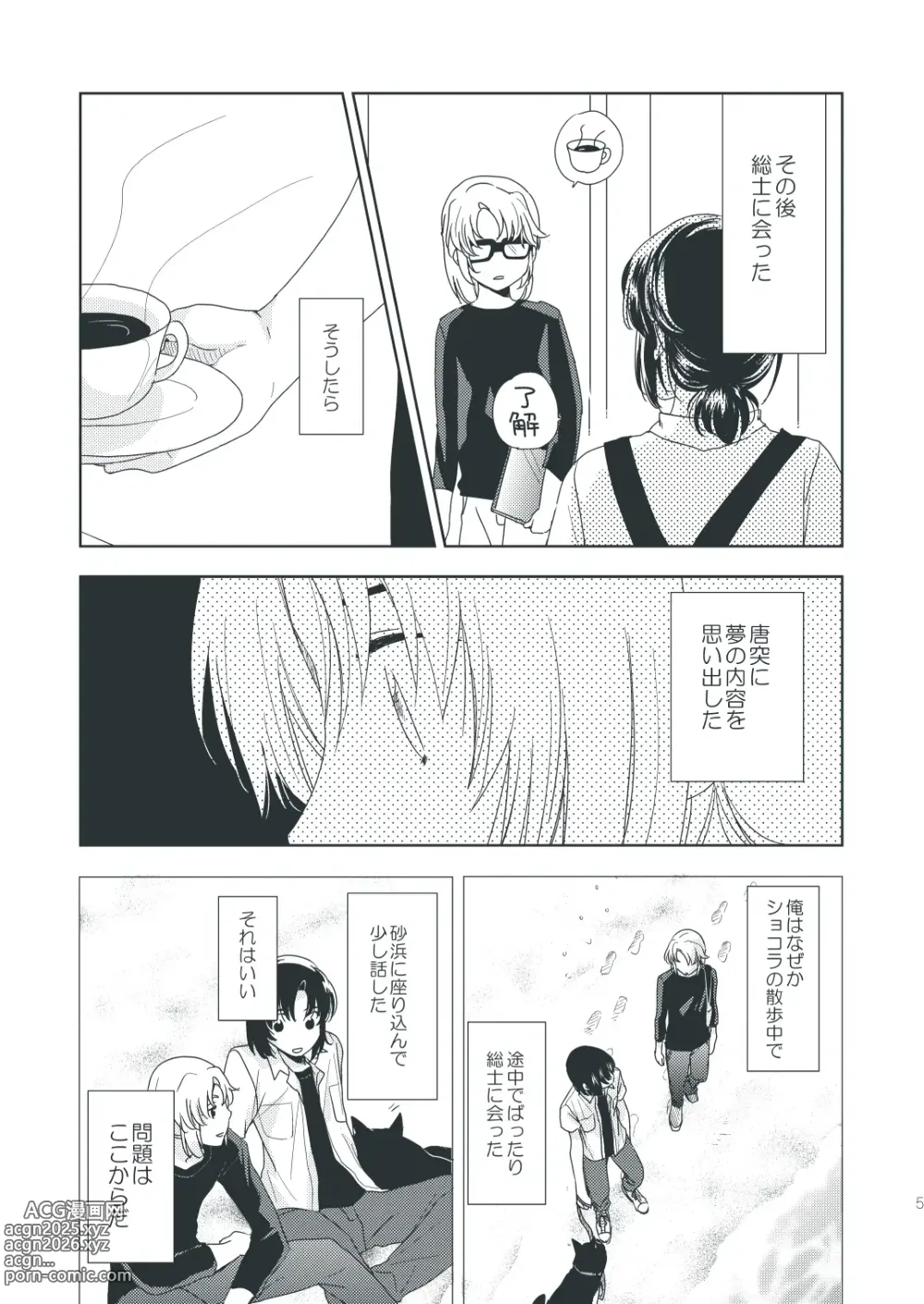 Page 4 of doujinshi Chocolat Dream