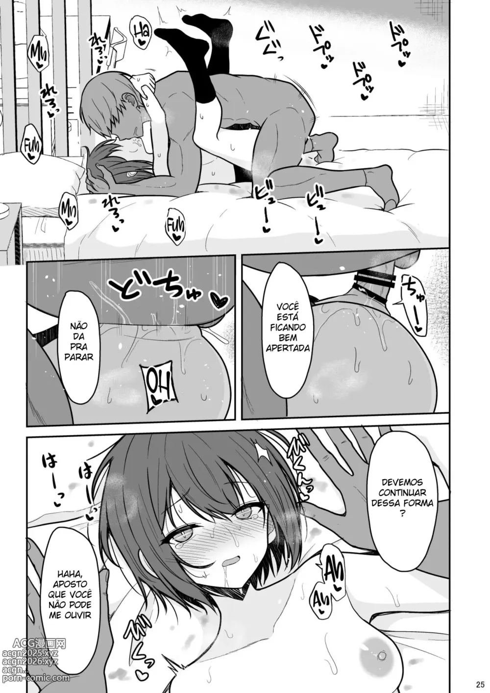 Page 24 of doujinshi Boyish na Kanojo o Ecchi na Mesu ni Suru made