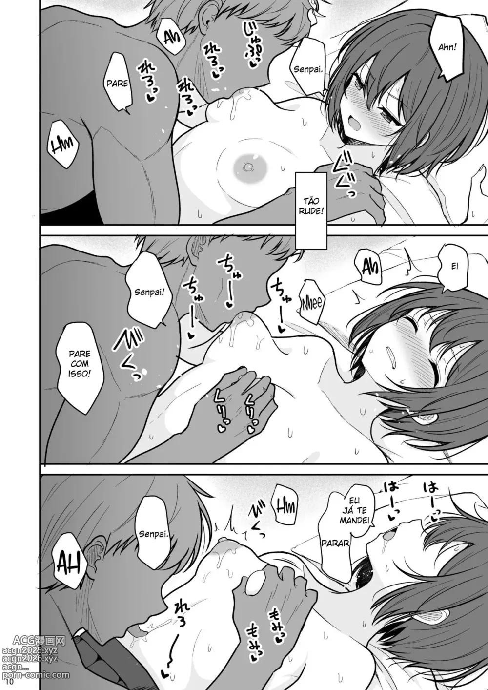 Page 9 of doujinshi Boyish na Kanojo o Ecchi na Mesu ni Suru made