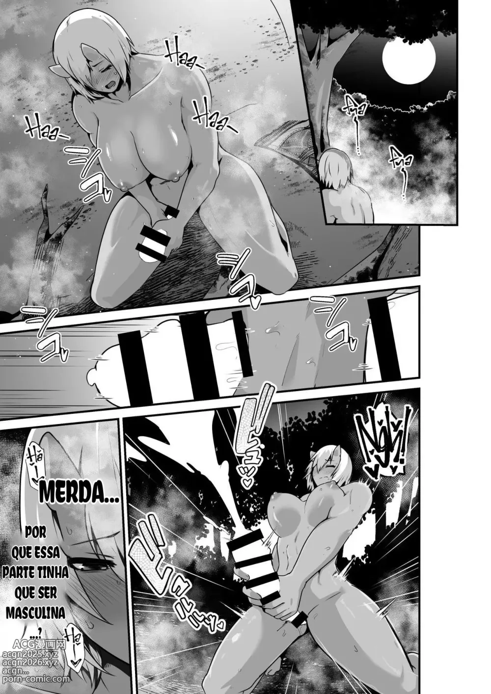 Page 11 of doujinshi Elf to Ogre ga Love Love Ecchi Suru Ohanashi