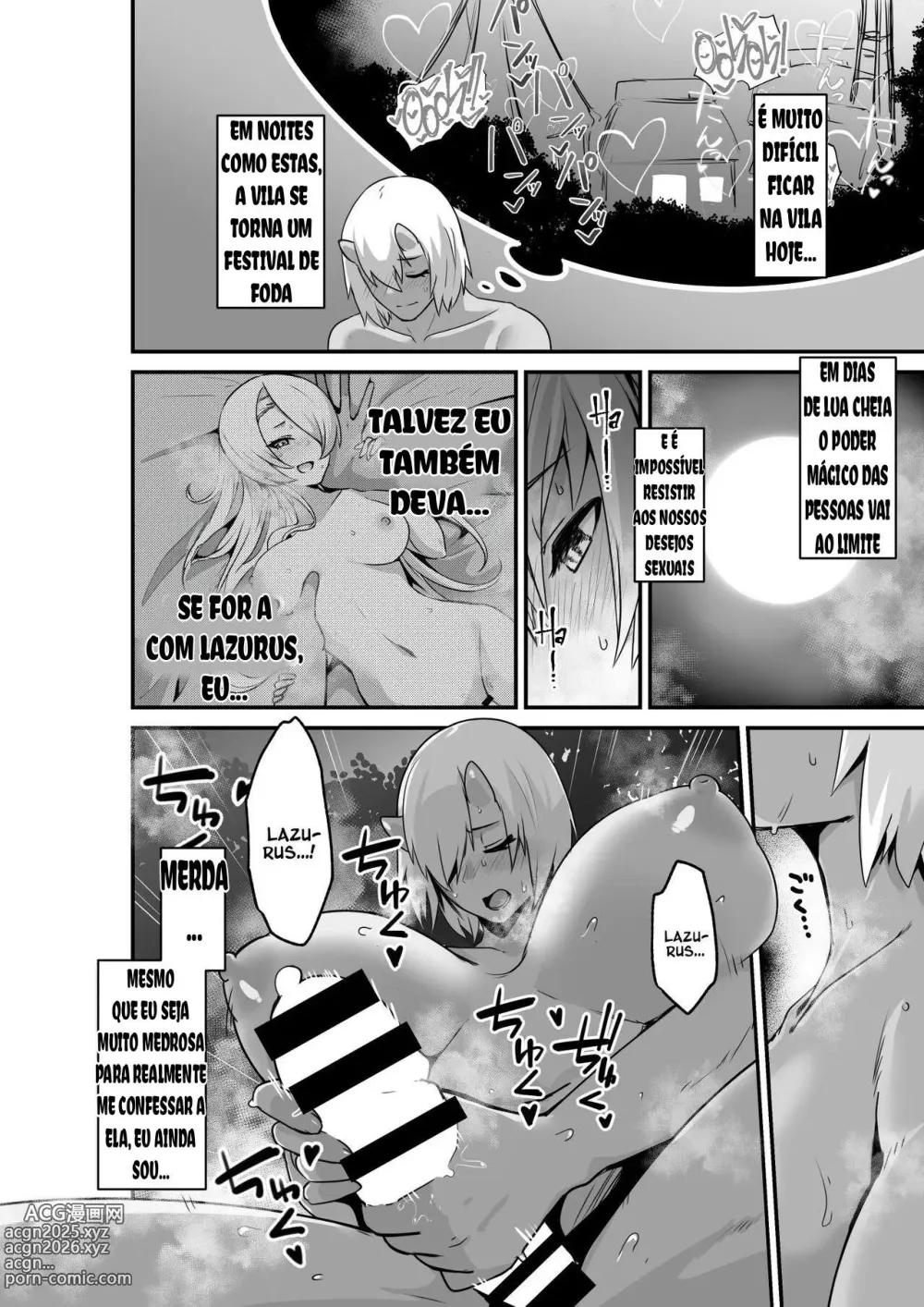 Page 12 of doujinshi Elf to Ogre ga Love Love Ecchi Suru Ohanashi