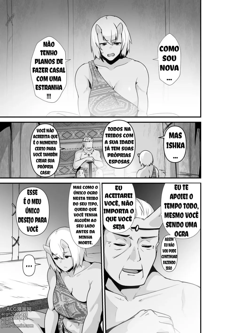 Page 5 of doujinshi Elf to Ogre ga Love Love Ecchi Suru Ohanashi