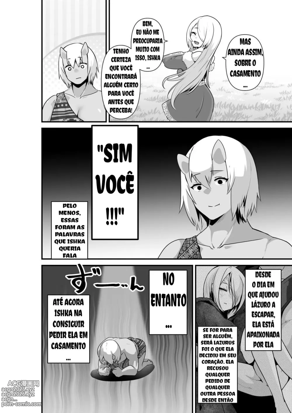 Page 8 of doujinshi Elf to Ogre ga Love Love Ecchi Suru Ohanashi