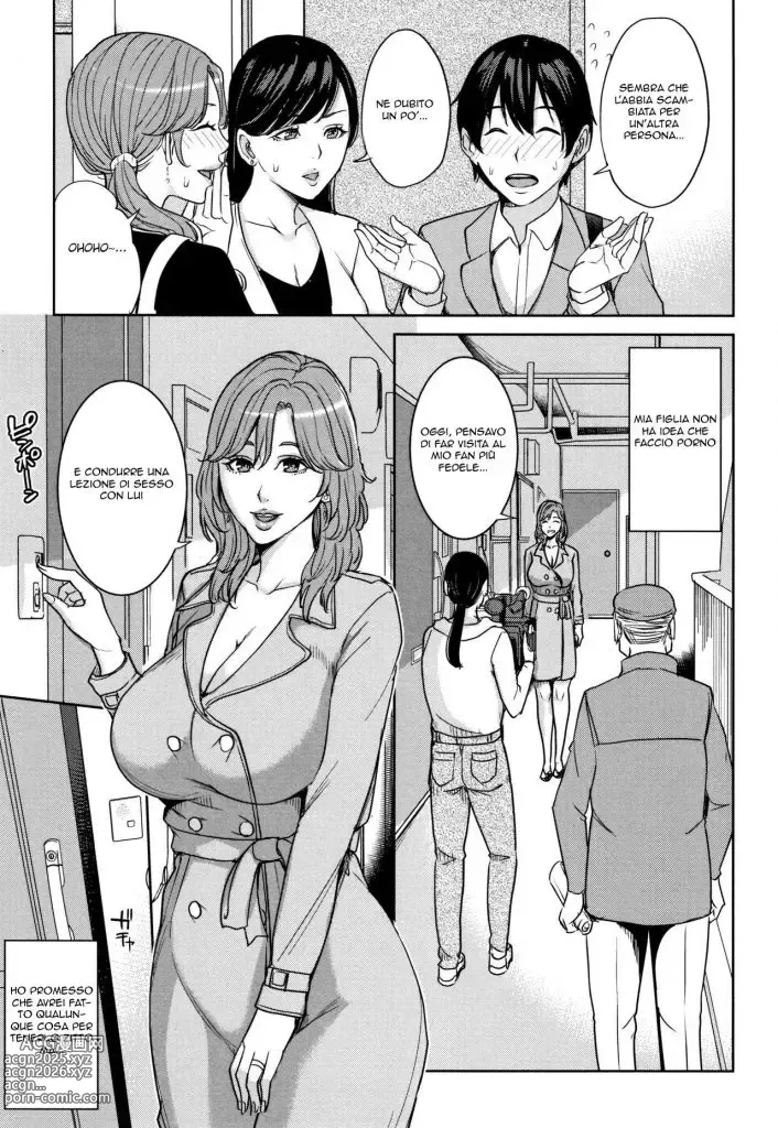 Page 9 of manga Vita da Pornostar