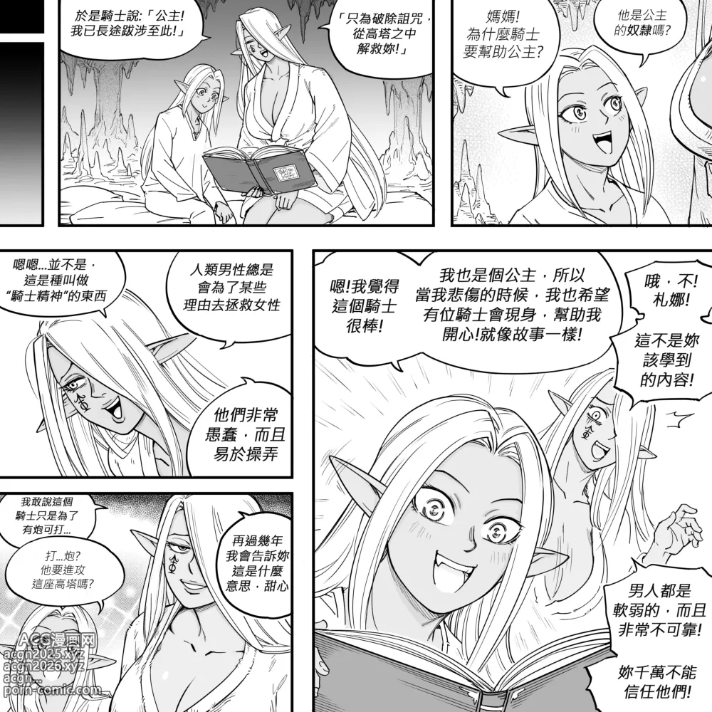 Page 28 of manga Baalbuddy 「我的暗精靈繼姐不肯放過我」第二章 繁體中文精翻