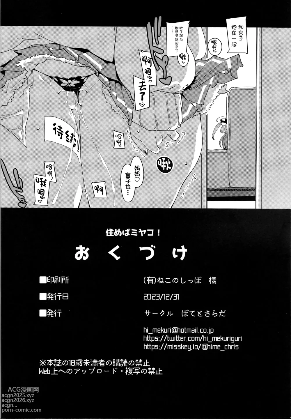 Page 26 of doujinshi SUMEBA MIYAKO!