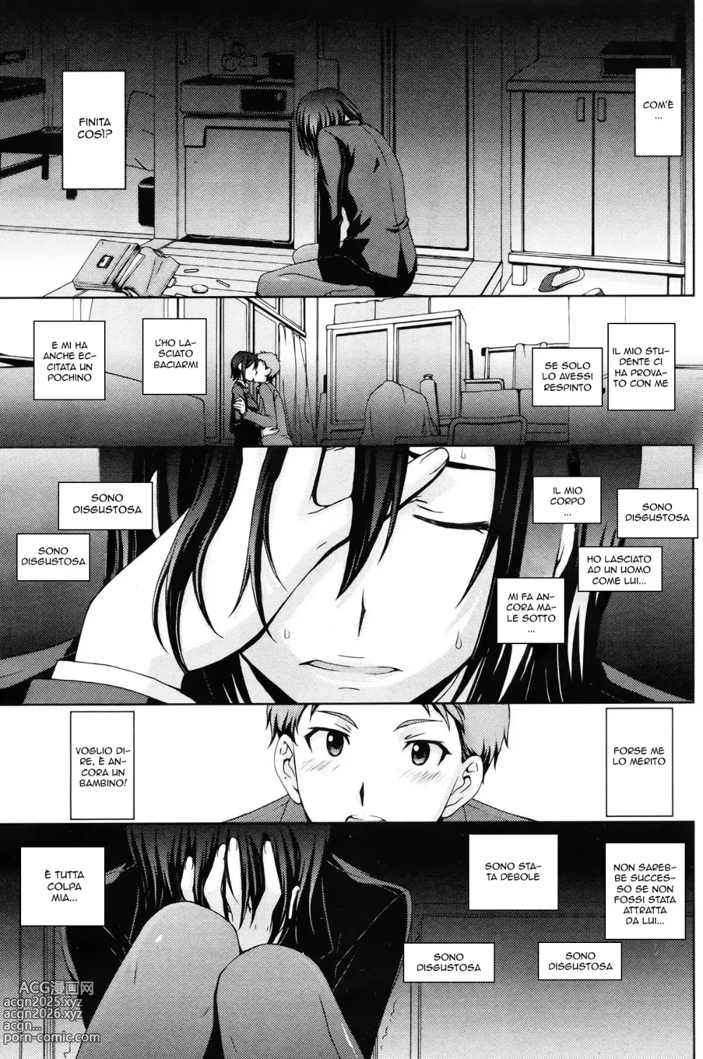 Page 3 of manga Sotto Ricatto