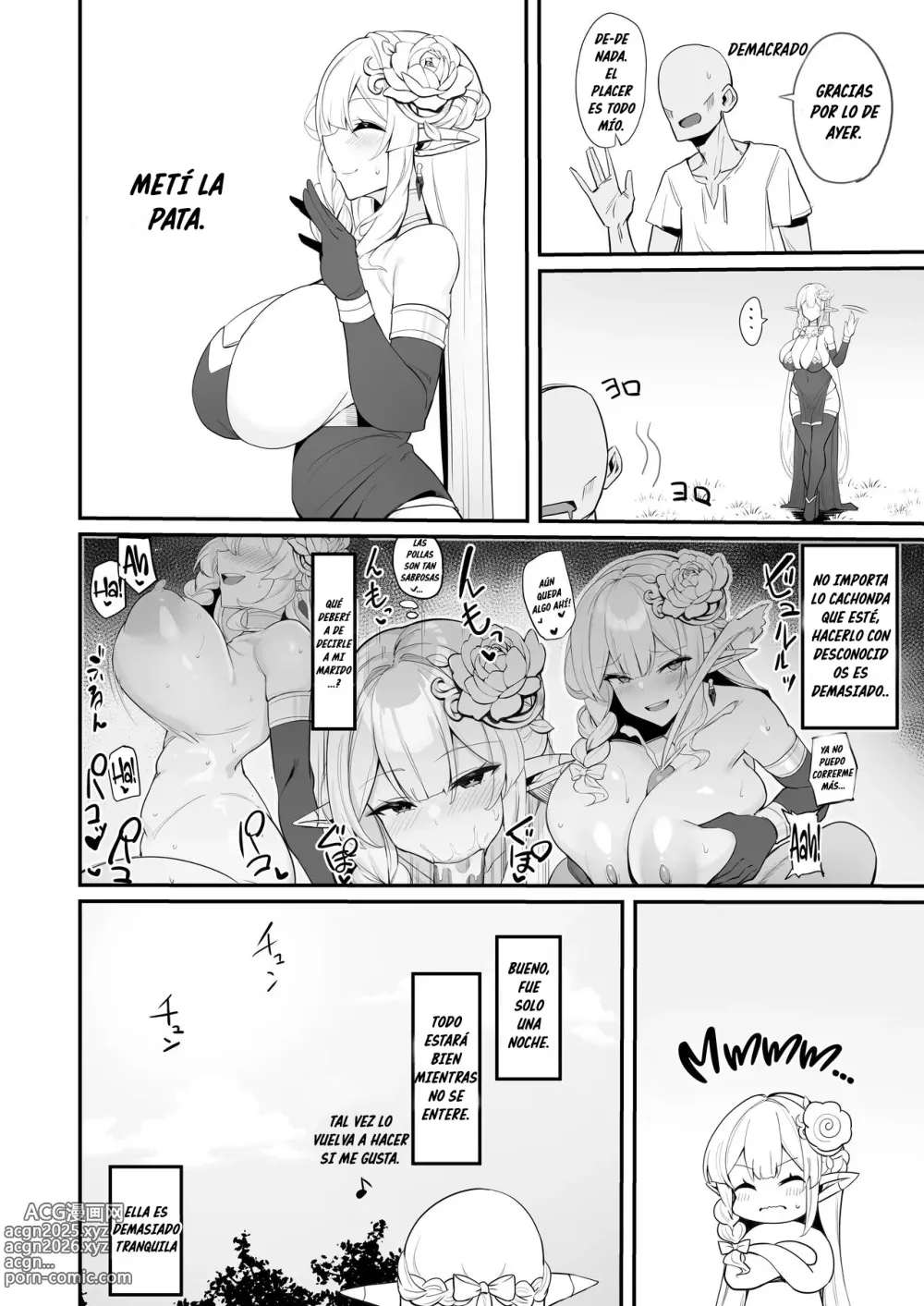 Page 17 of doujinshi La Esposa Elfa Está Reprimida (decensored)