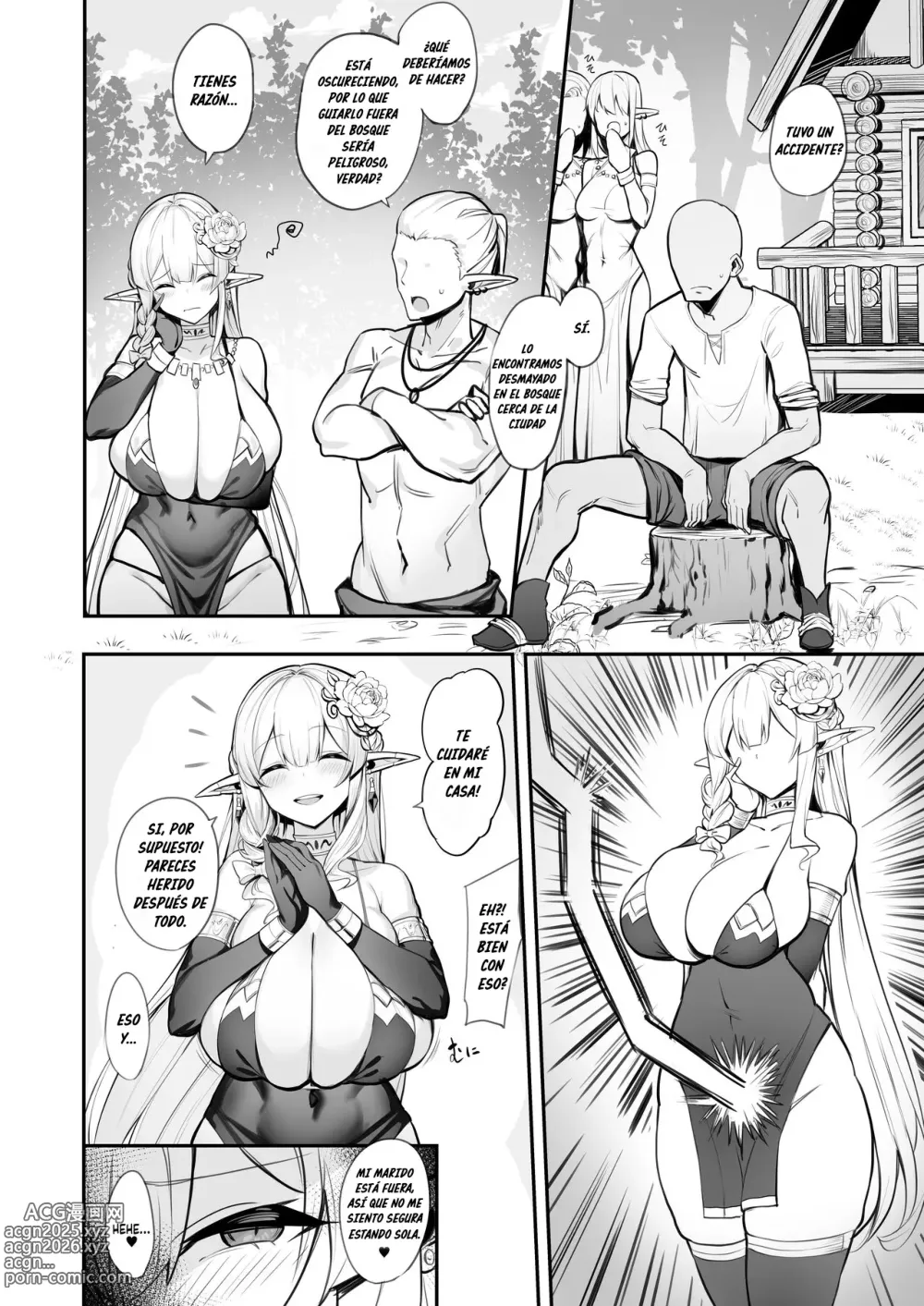 Page 7 of doujinshi La Esposa Elfa Está Reprimida (decensored)