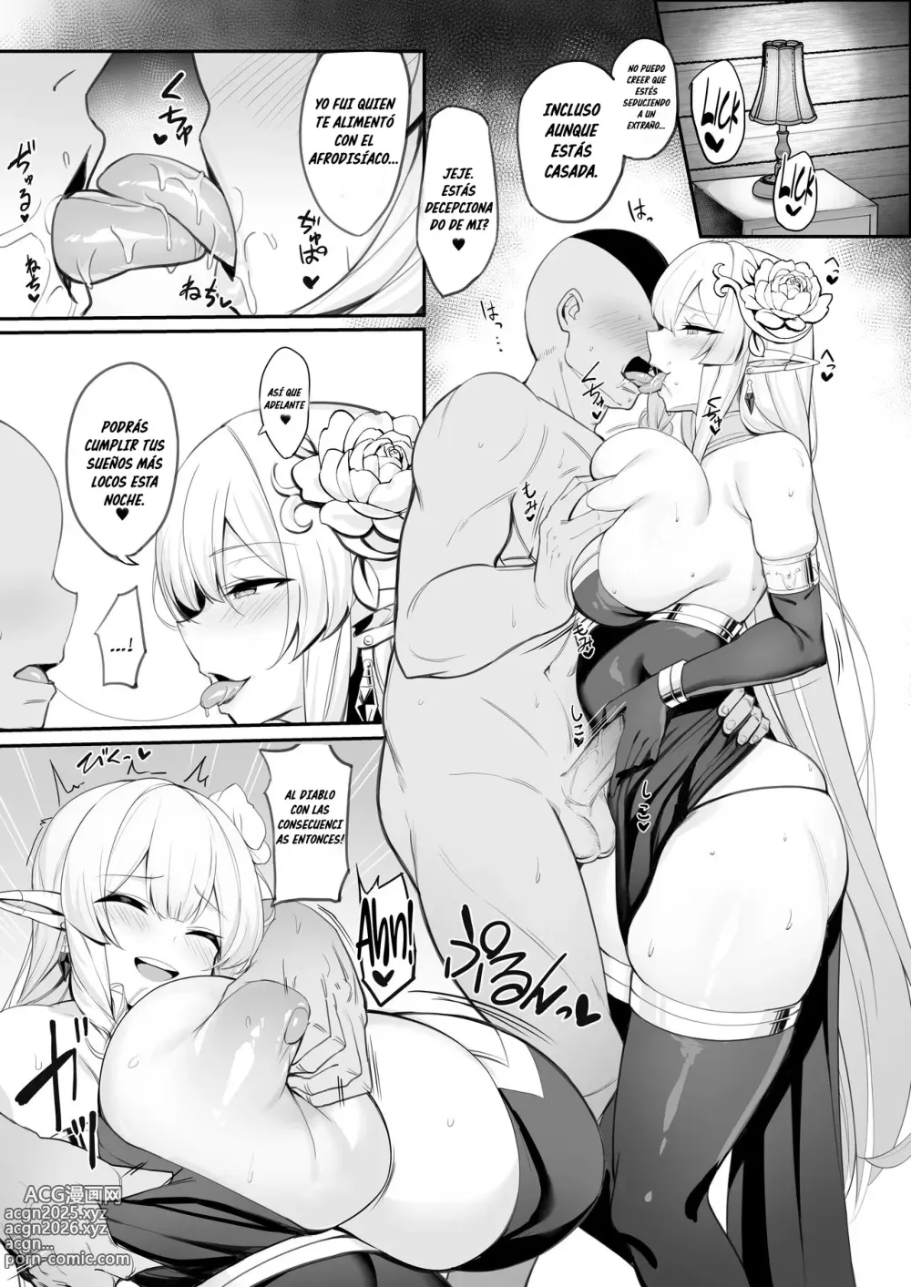 Page 10 of doujinshi La Esposa Elfa Está Reprimida (decensored)