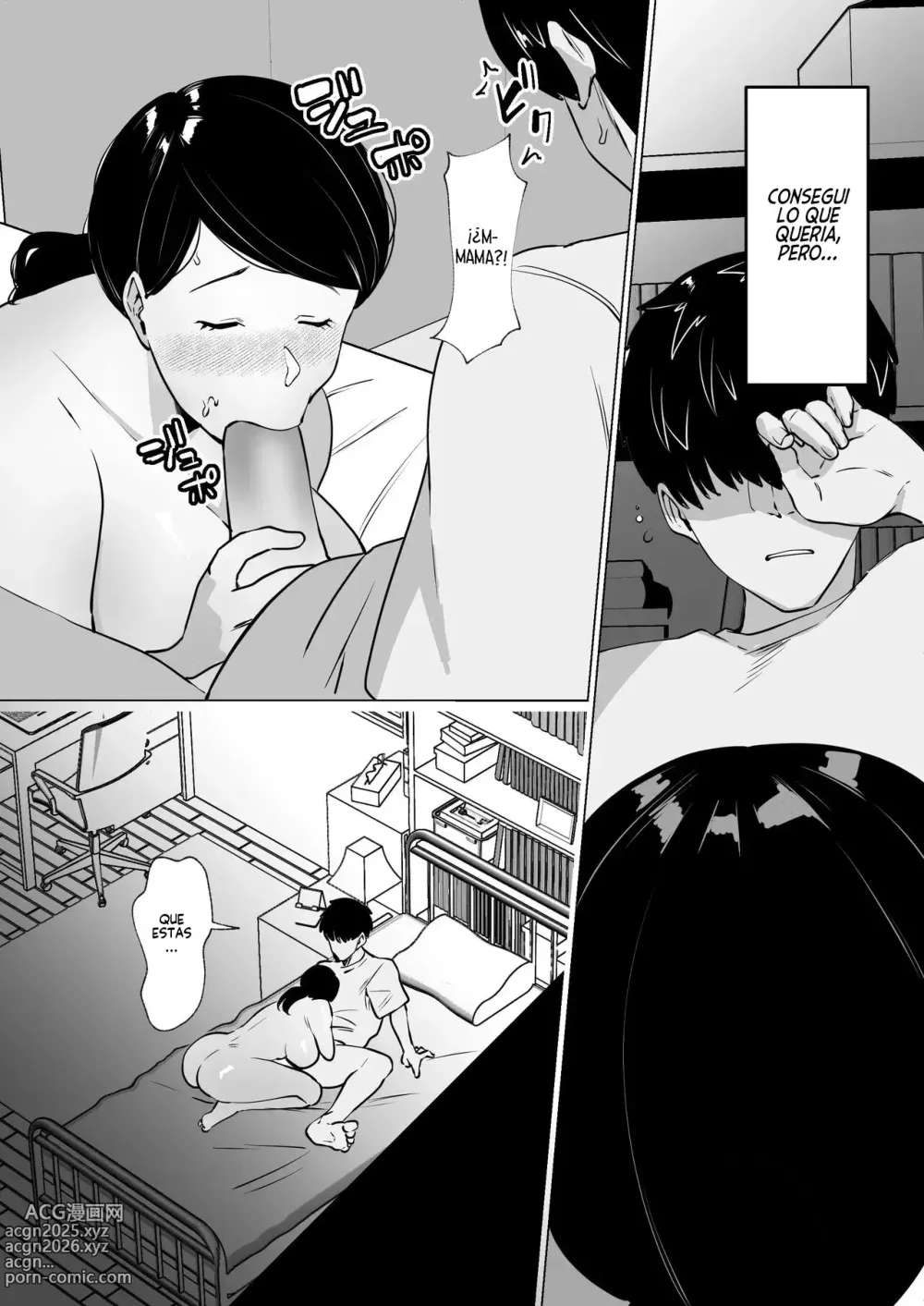 Page 22 of doujinshi Mi Cariñosa Madre Me Cuida Tanto, Que Hasta Me Quita La Virginidad.