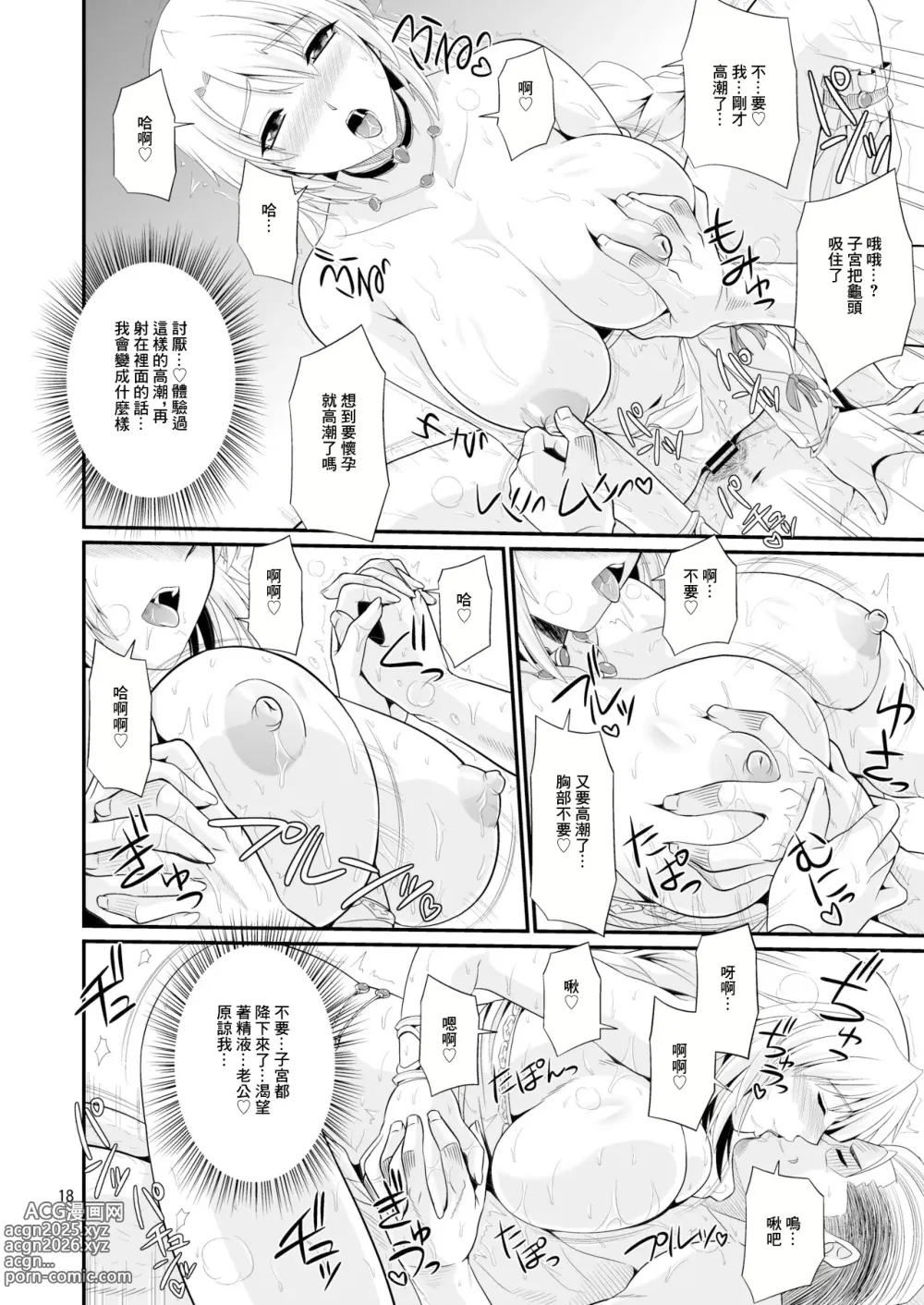 Page 18 of doujinshi 奧斯特萊茵斯堡高級聖女人妻上門風俗服務