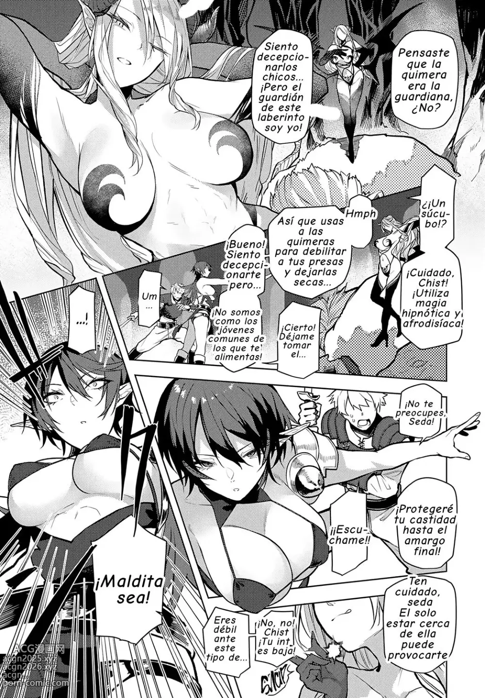 Page 3 of manga Encontrando un Camino para Salir del Laberinto