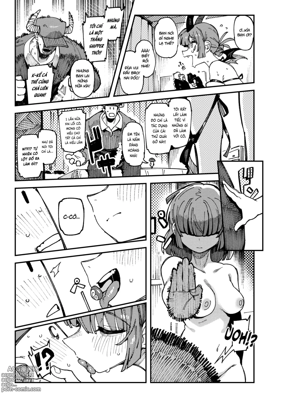 Page 38 of doujinshi Ie ga Shike Sugite Haete Kita Genkaku Yuuhatsu Suru Kinoko o Goshoku Shite Hatsujou Shita Ato no Are ya Kore