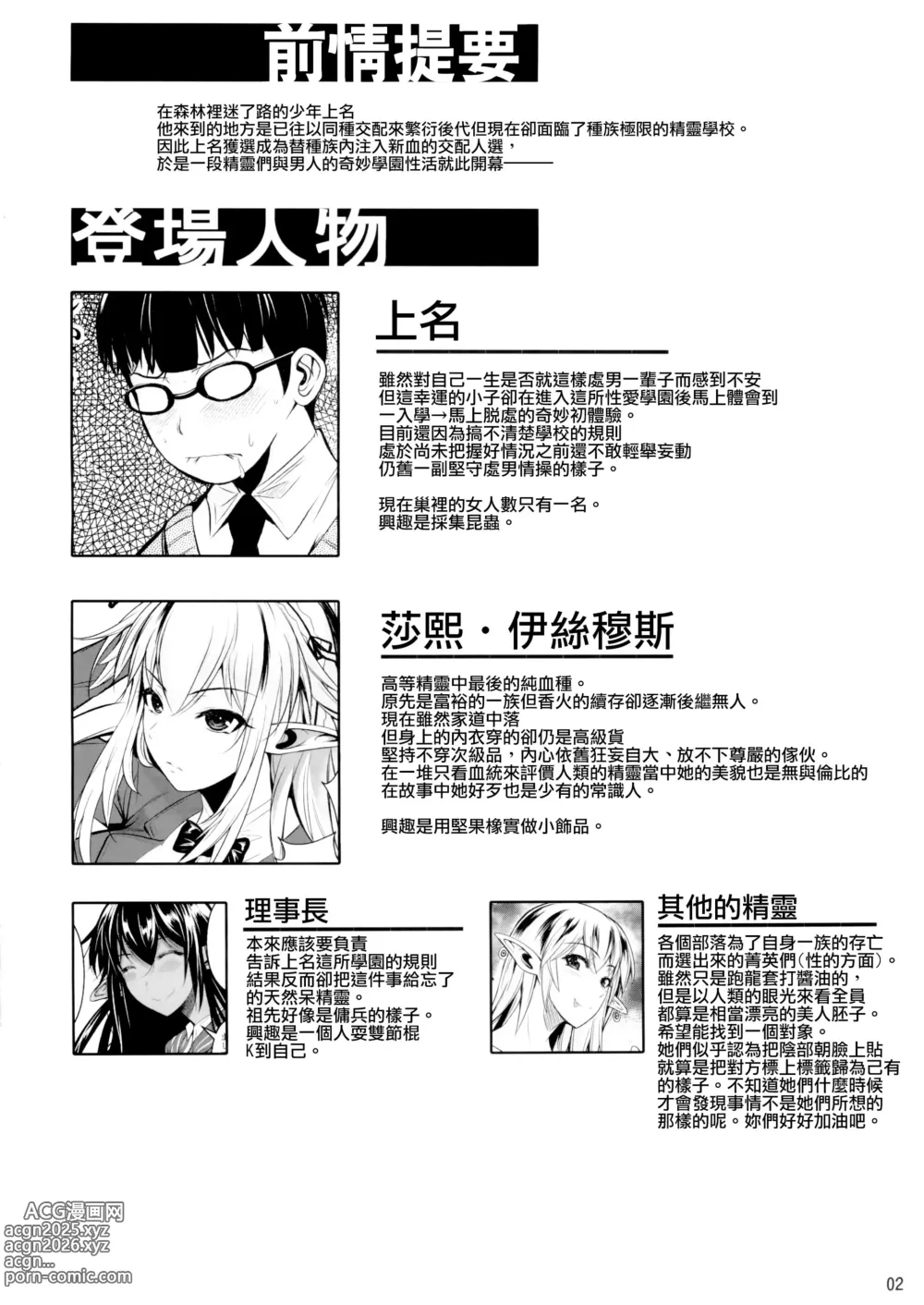 Page 4 of doujinshi High Elf × High School Haku (decensored)