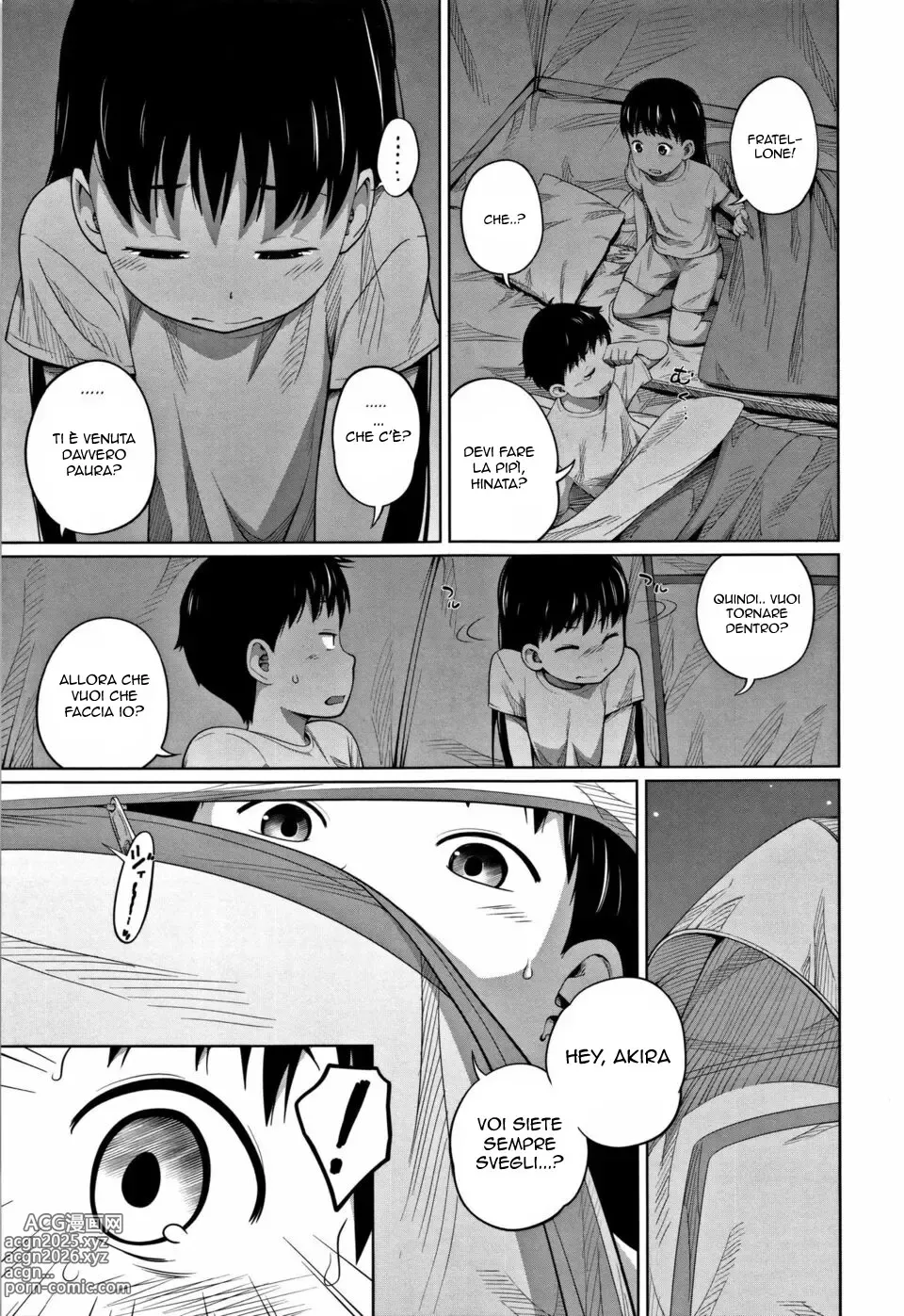 Page 7 of manga Campeggio tra Cugini