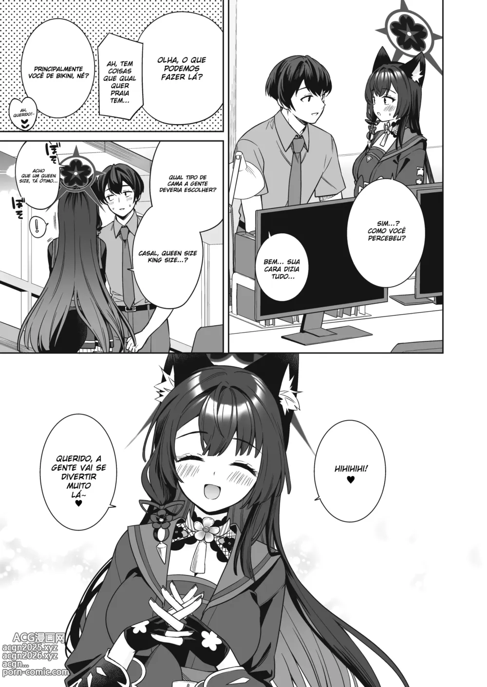 Page 4 of doujinshi Uma Paixão Calorosa de Wakamo
