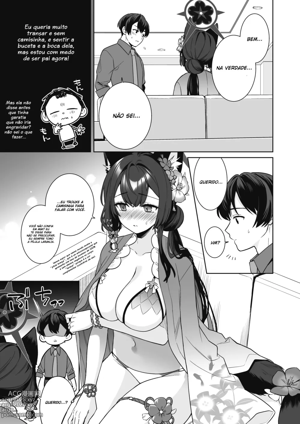 Page 10 of doujinshi Uma Paixão Calorosa de Wakamo