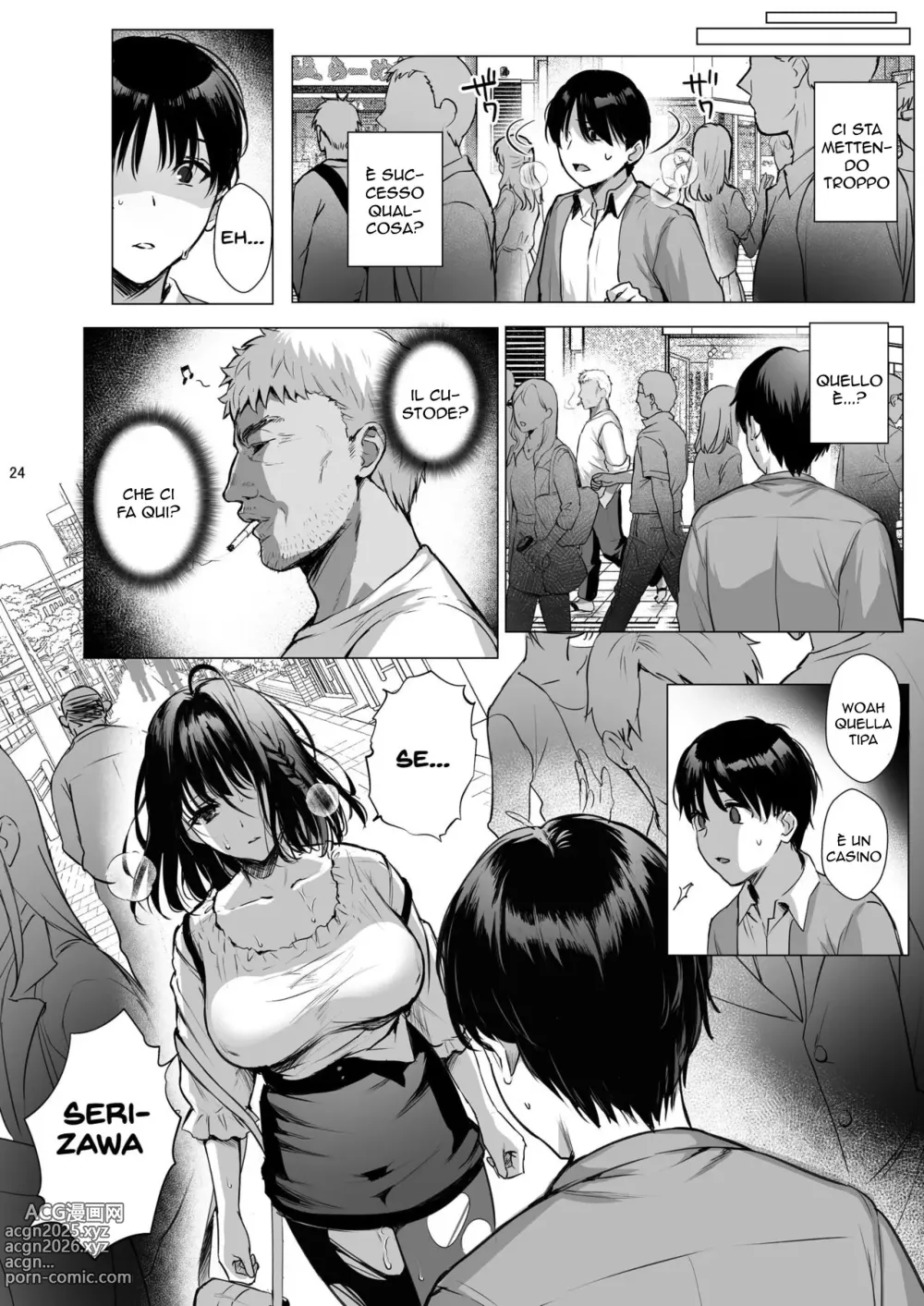 Page 26 of doujinshi Il Bidello mi ha Convinta 3